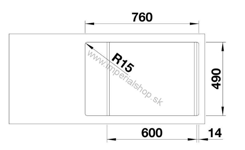 BLANCO ZENAR XL 6 S Compact antracit 523774