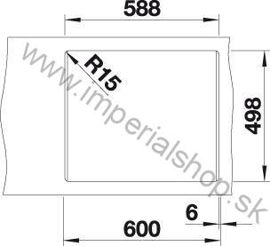 BLANCO ETAGON 6 s posuvnými koľajničkami