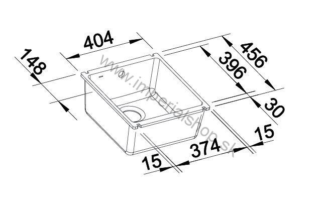 BLANCO SUBLINE 375-U