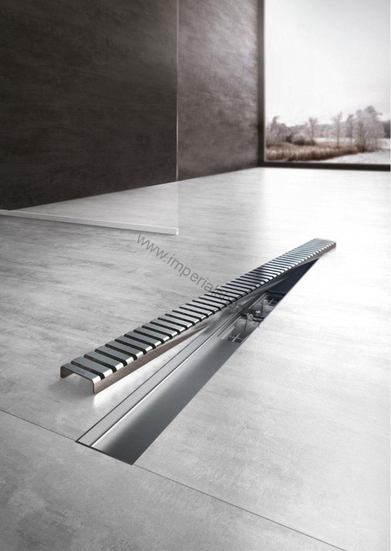 ALCADRAIN LINE-650L Podlahový rošt pre líniový žľab - lesklý