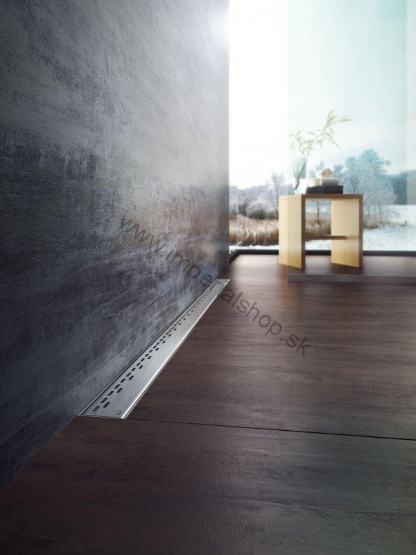 ALCADRAIN HOPE-550L Podlahový rošt pre líniový žľab - lesklý