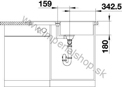 BLANCO FAVUM XL 6 S antracit 524233