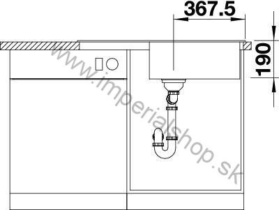 BLANCO LEGRA XL 6 S hliníková metalíza 523327