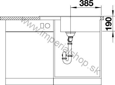 BLANCO ZIA XL 6 S Compact káva 523282