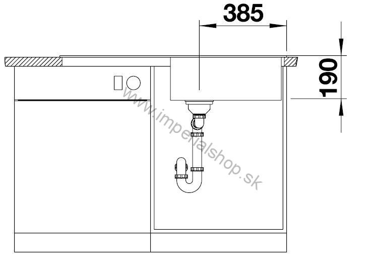 BLANCO ZIA XL 6 S káva 517577