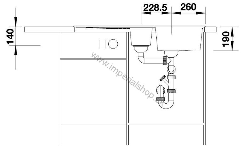 BLANCO ZIA 6 S biela 514742