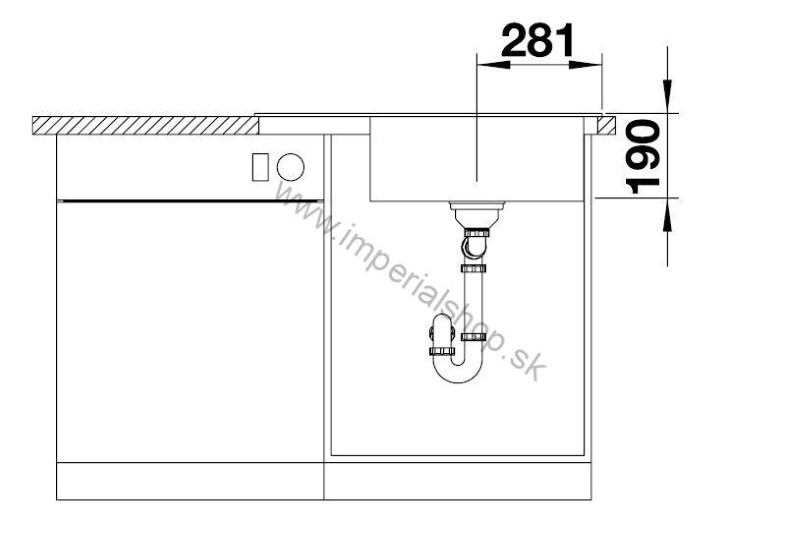 BLANCO ZENAR XL 6 S Compact antracit 523774