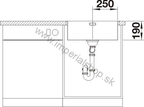 BLANCO ANDANO 500-IF hodvábny lesk 522965