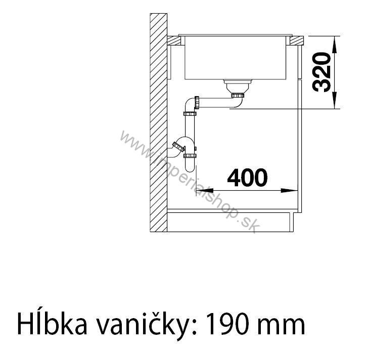 BLANCO ZIA XL 6 S káva 517577