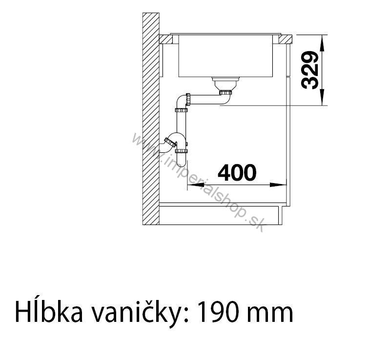 BLANCO ELON XL 8 S antracit 524870