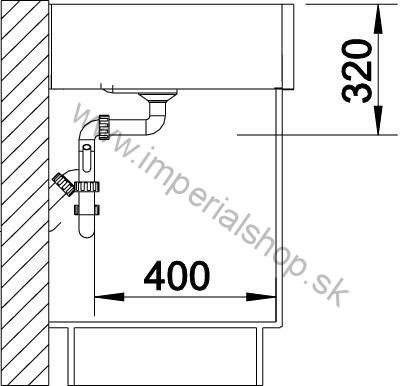 BLANCO PANOR 60 - 1 otvor