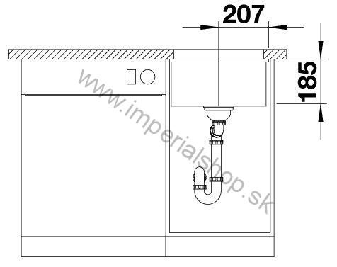 BLANCO SUBLINE 375-U