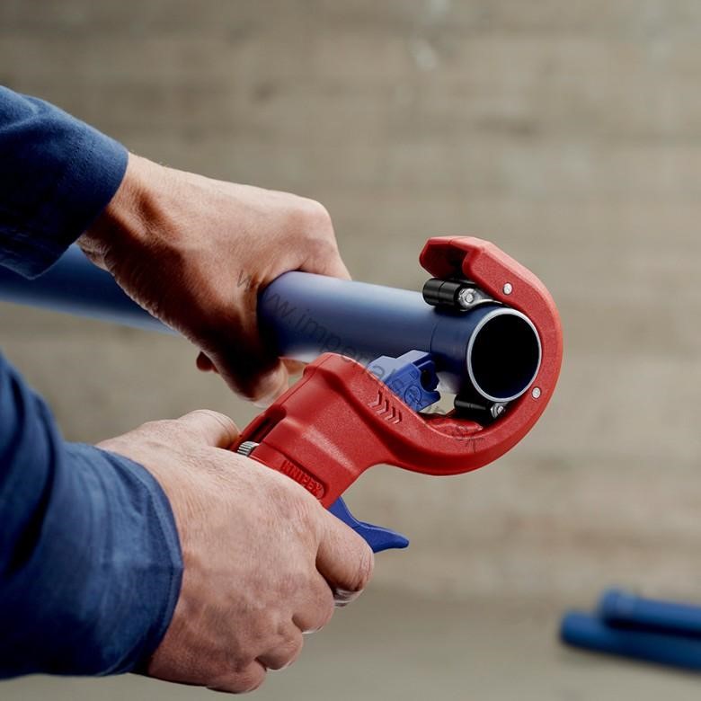 KNIPEX Rezačka plastových trubiek 32 mm, 40 mm, 50 mm
