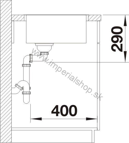 BLANCO ANDANO 500-IF hodvábny lesk 522965