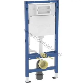 GEBERIT Prvok pre závesné WC Duofix, 112 cm, s podomietkovou splachovacou nádržkou Delta 12 cm, 4/2 litre 458.129.00.1
