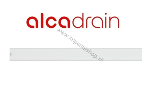 ALCADRAIN GL1200-1050 Podlahový rošt pre líniový žľab - biele sklo