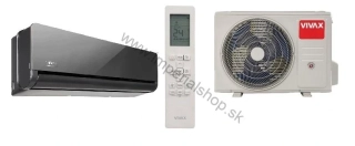 Split zostava VIVAX H – DESIGN ACP-12CH35AEHI+ R32 SIVÉ ZRKADLO