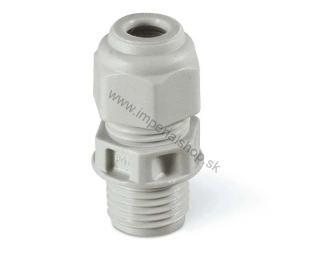 Vývodka 805.5425.0 M25x1,5 sivá, bez matice, UV, IP66 SCAME