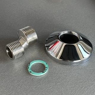 Etážka 1/2"x3/4"x41mm s krytkou d70x25mm (1 ks)