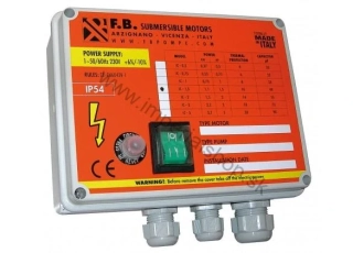 Control box 0,75kW 35mF