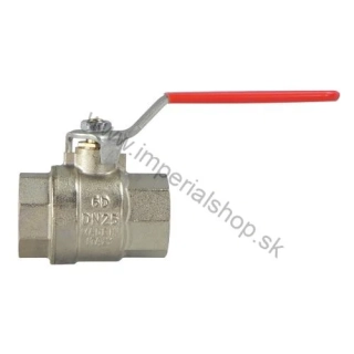 Guľový ventil VODA 3/8" FF páka