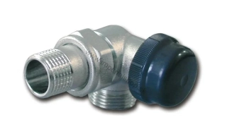 IVAR Radiátorový termostatický ventil 1/2"xEK uhlový PRAVÝ - 500431