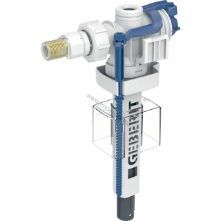 GEBERIT Napúšťací ventil Geberit typ 385, prípojka vody na bočnej strane, 3/8", vsuvka z mosadze - 243.884.00.5