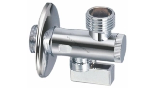 Rohový ventil 1/2"x3/8" s filtrom kovová páčka