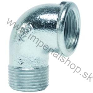 Pozinkované koleno 92 2 1/2" MF