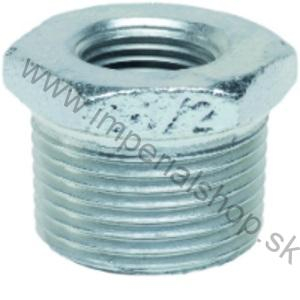 Pozinkovaná redukcia 241 6/4" x 1/2"