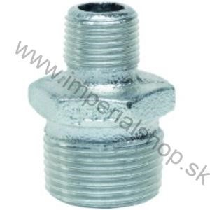 Pozinkovaná vsuvka redukovaná 245 1/2" x 3/8"