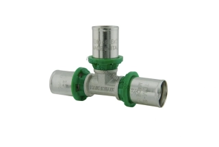 Lisovací PEX T-kus redukovaný 20 x 16 x 20