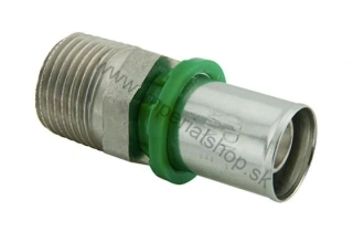 Lisovací PEX DG prechod na závit 32 x 1" vonkajší