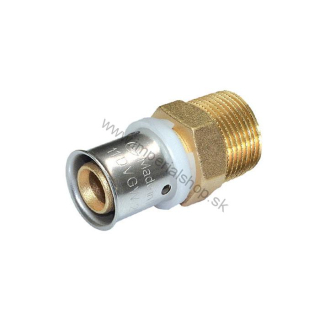 Lisovací PEX DG prechod na závit 40 x 5/4" vonkajší